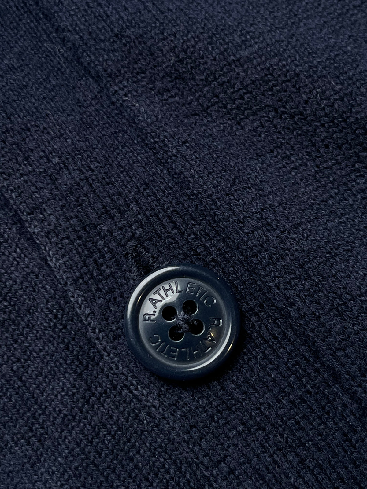Vintage Ralph Athletic Jeans Co. Cotton Navy Blue Cardigan - M