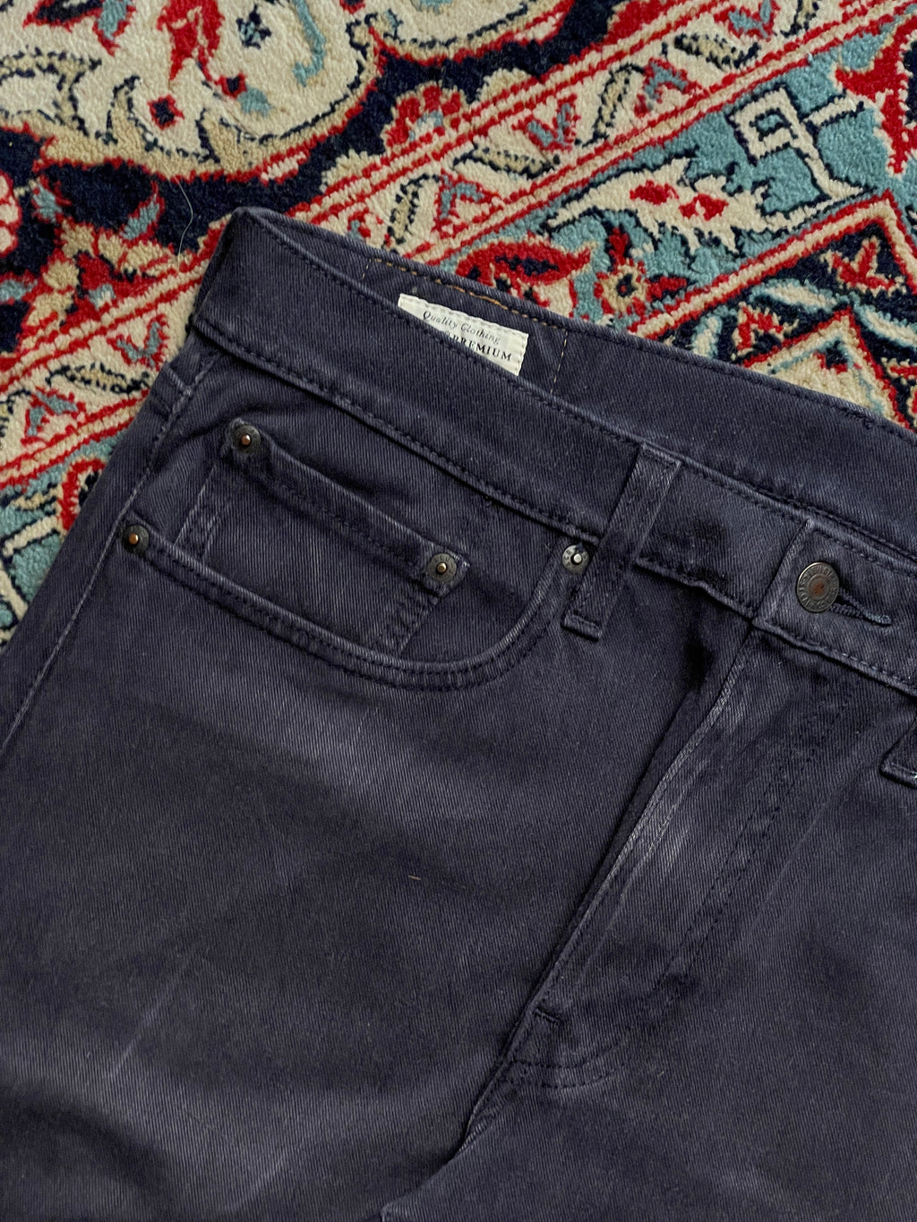 LEVIS 502 REGULAR TAPER PERFORMANCE STRETCH DENIM JEANS - 32