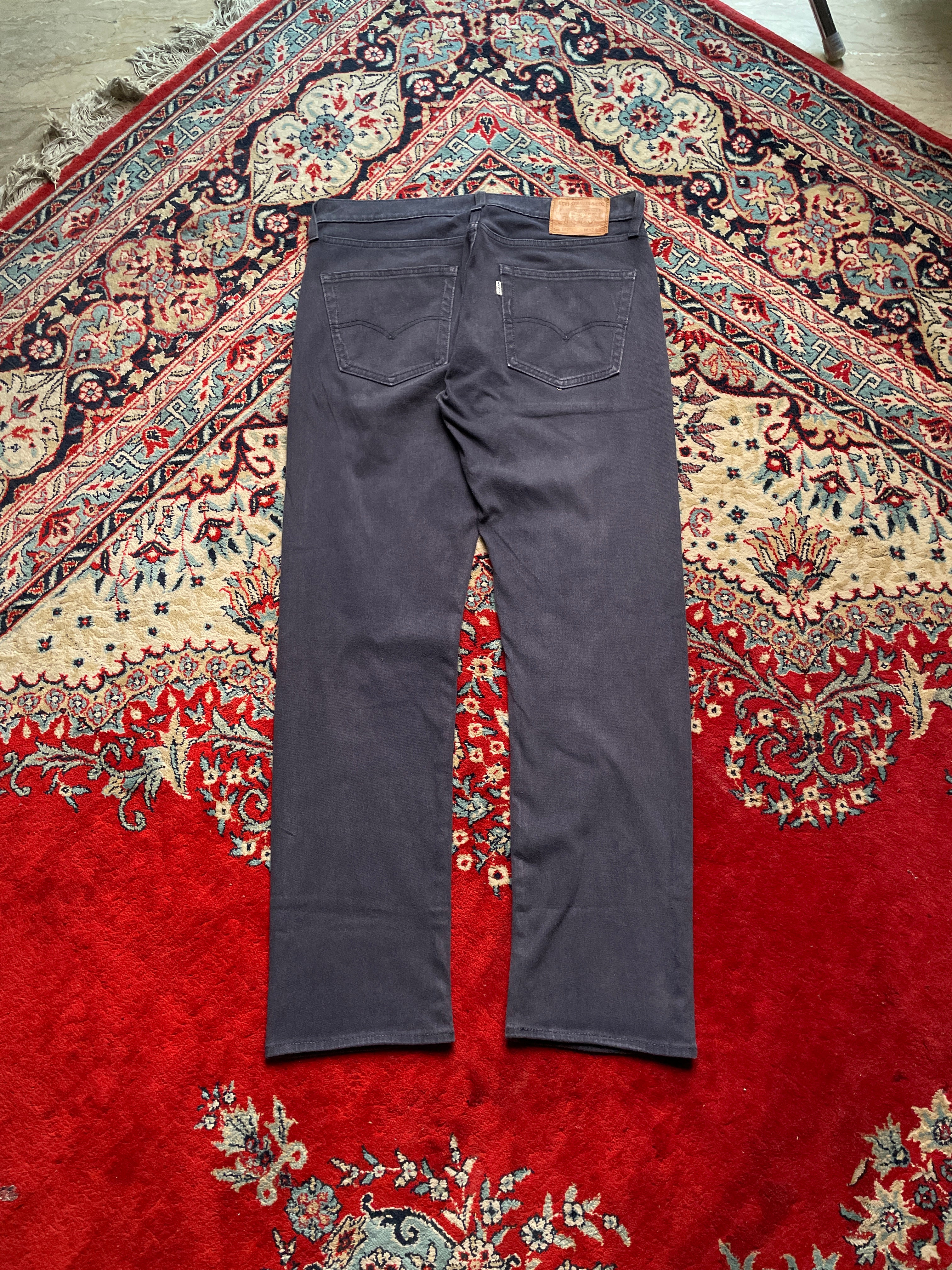 LEVIS 502 REGULAR TAPER PERFORMANCE STRETCH DENIM JEANS - 32