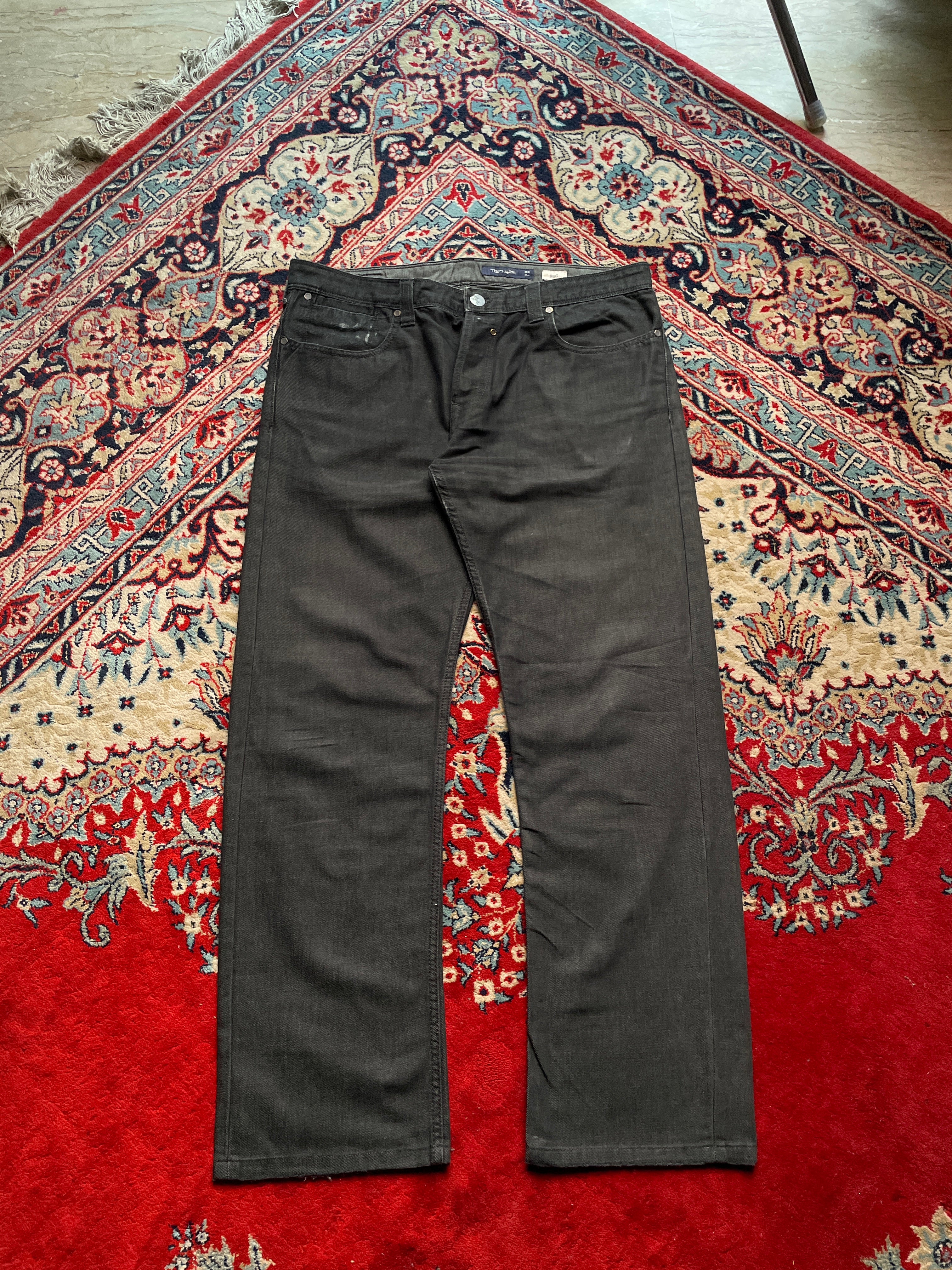 Teddy Smith STRAIGHT-BOOTCUT Fit Dark Grey Wash JEANS