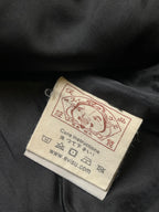 Evisu Heritage Taka Falcon Embroidered Quilted Souvenir Sukajan Bomber Jacket - L
