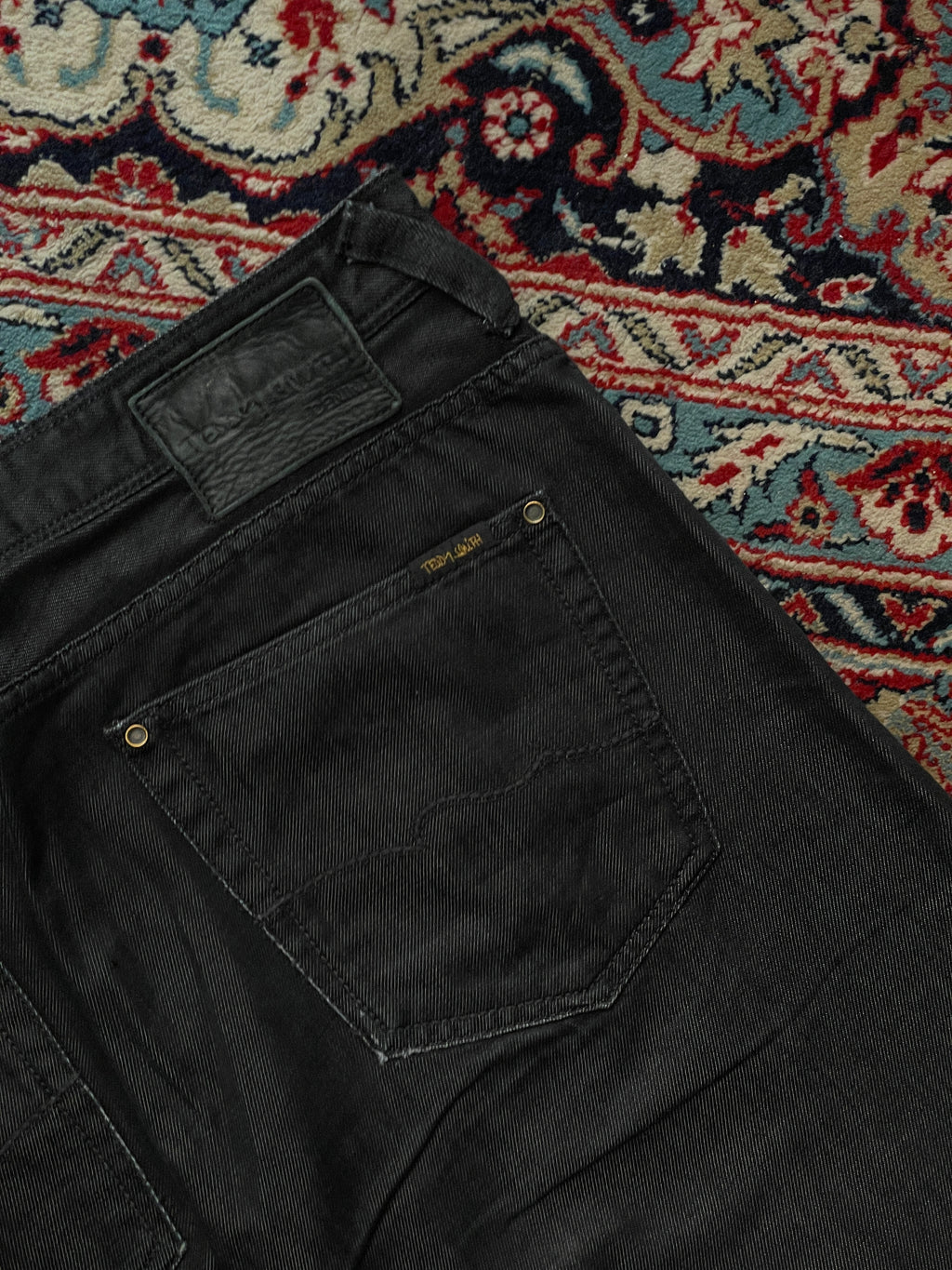 Teddy Smith STRAIGHT-BOOTCUT Fit Dark Grey Wash JEANS