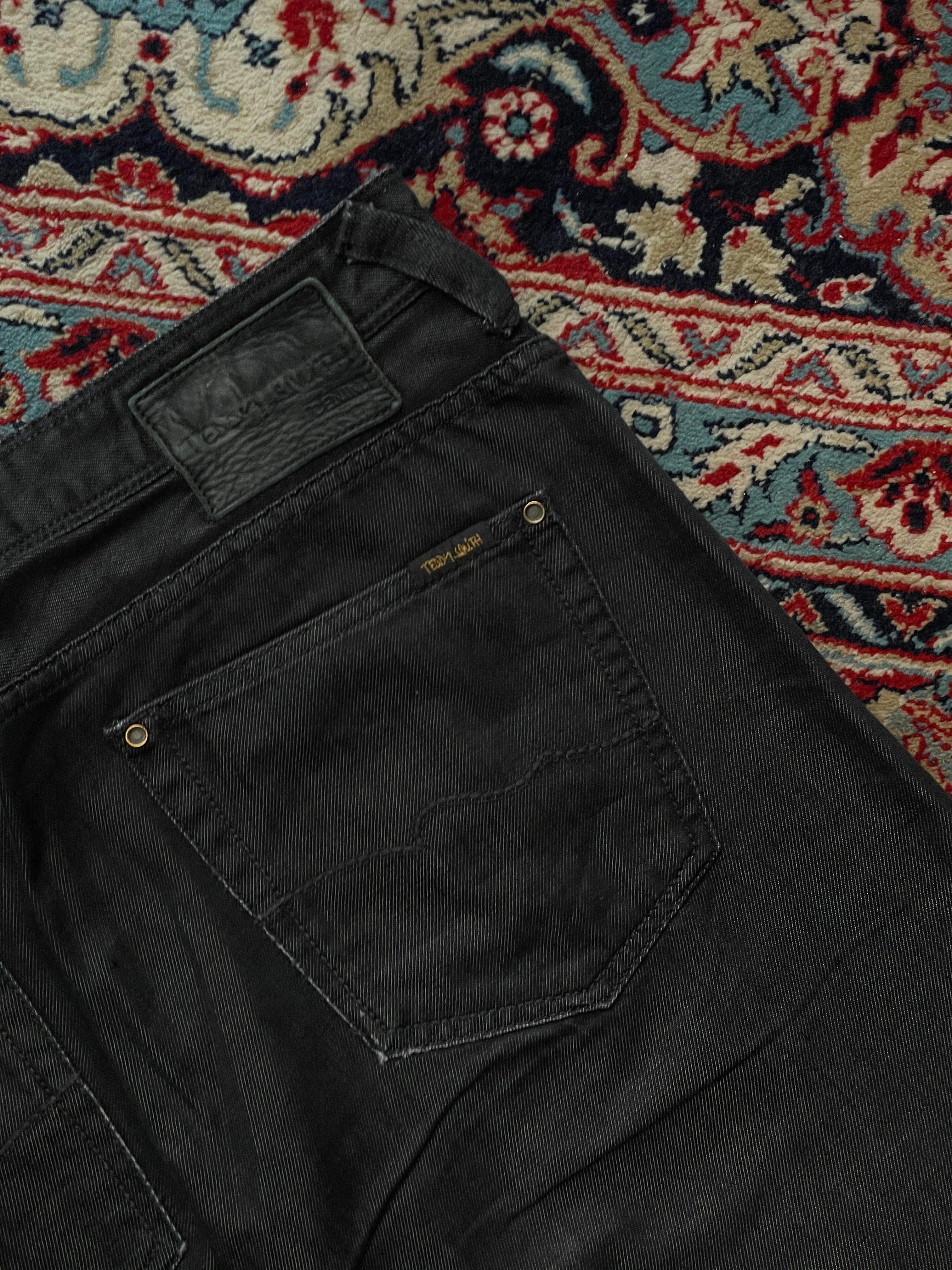 Teddy Smith STRAIGHT-BOOTCUT Fit Dark Grey Wash JEANS