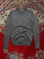 Giordano Charcoal Wool Blend Crewneck Knit Sweater - L