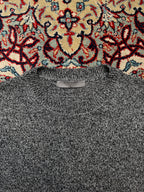 Giordano Charcoal Wool Blend Crewneck Knit Sweater - L
