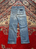 WRANGLER ACE LIGHT WASH DENIM STRAIGHT FIT VINTAGE JEANS - 28
