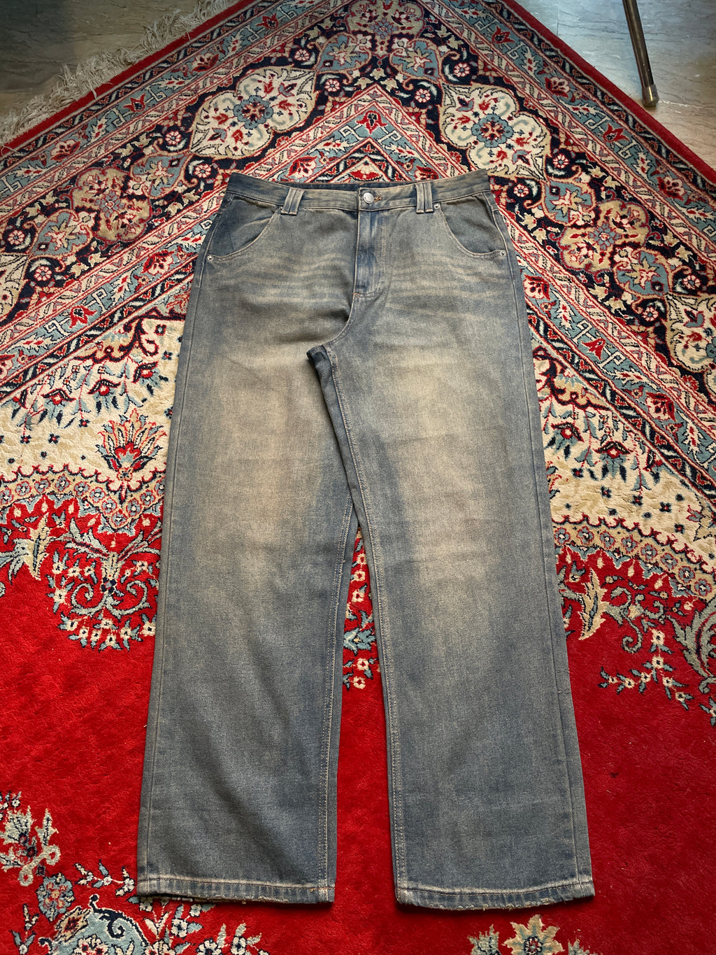 BILLABONG VINTAGE WASH BAGGY FIT JEANS - 34