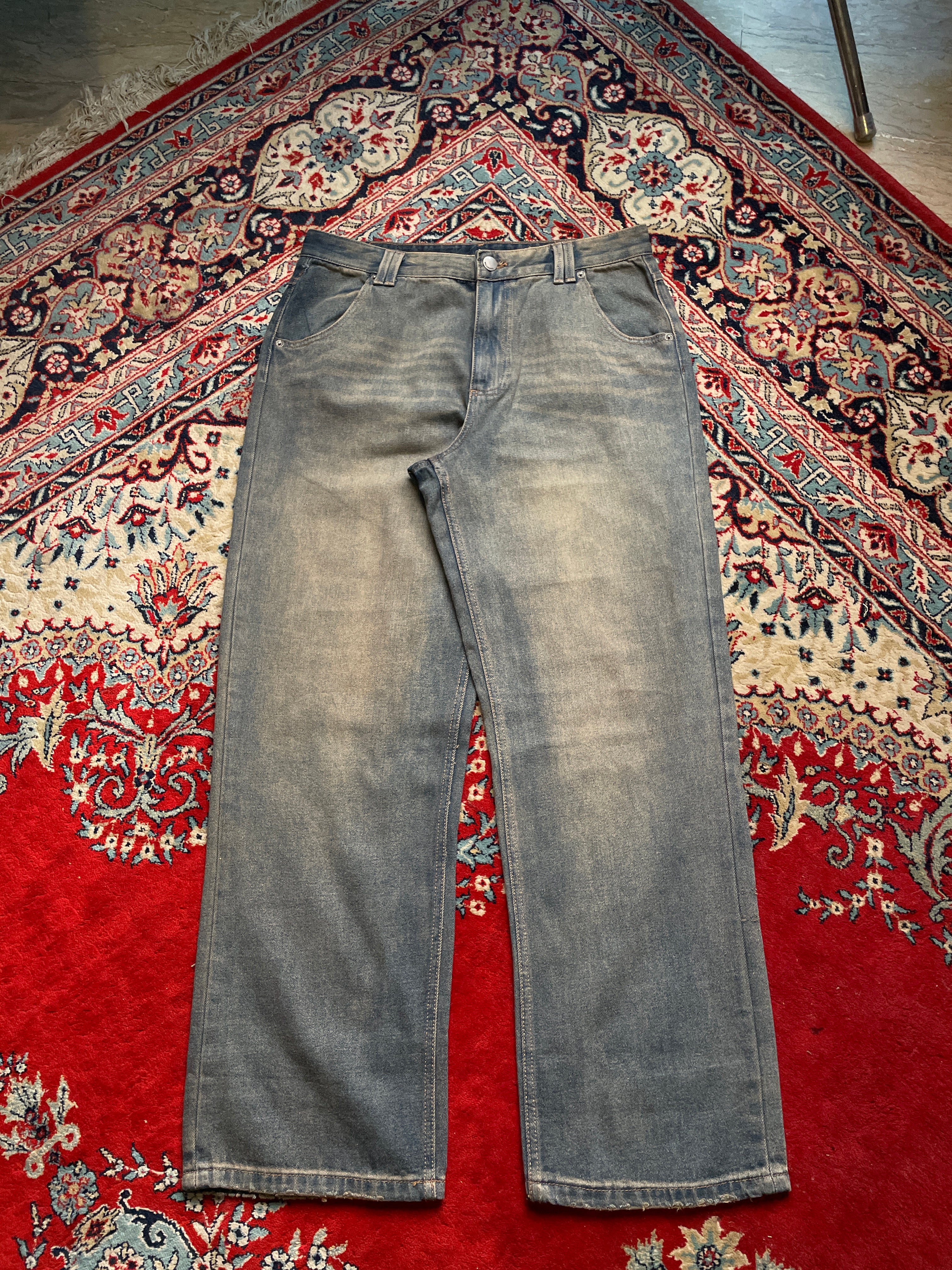 BILLABONG VINTAGE WASH BAGGY FIT JEANS - 34