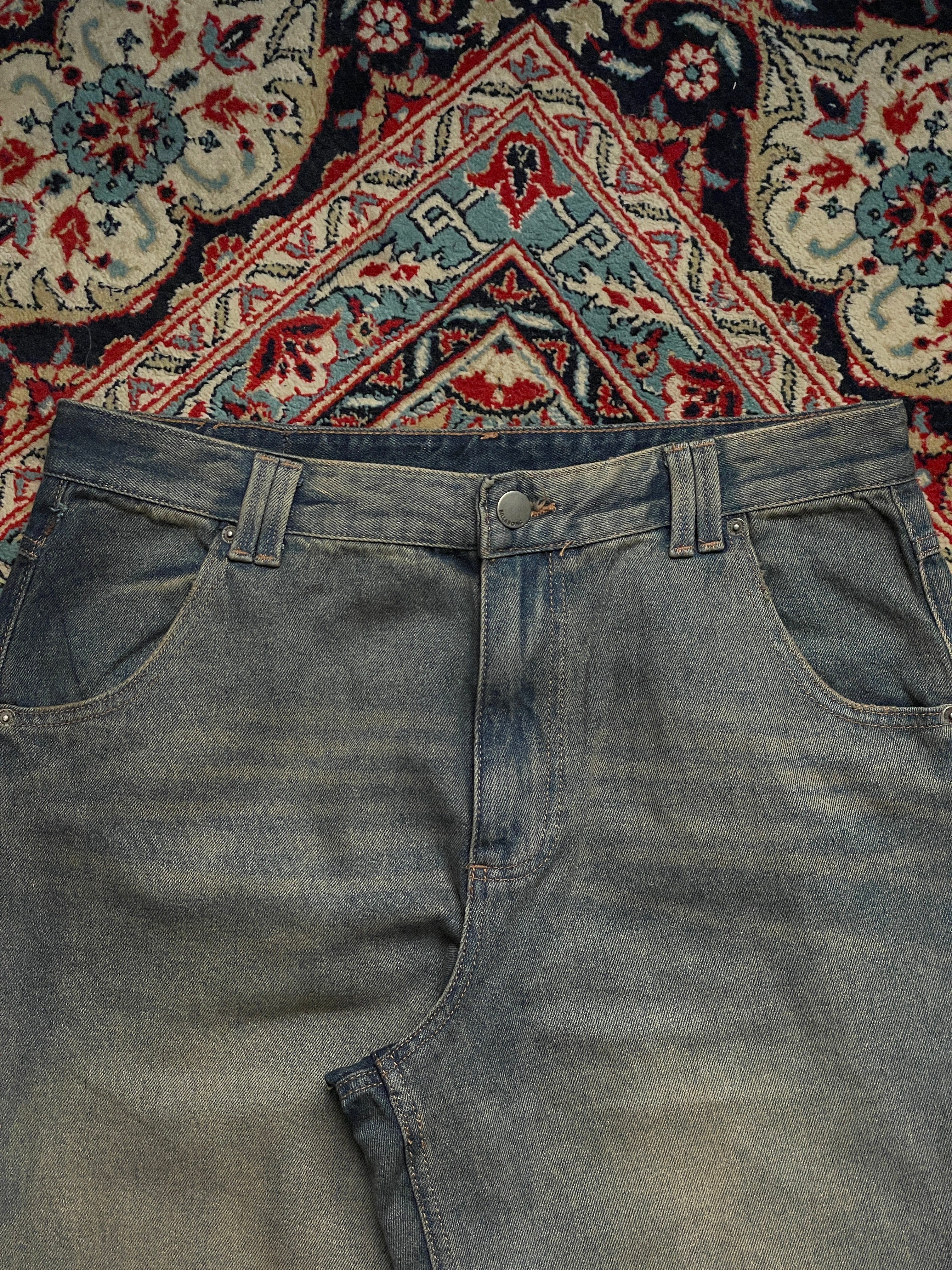 BILLABONG VINTAGE WASH BAGGY FIT JEANS - 34