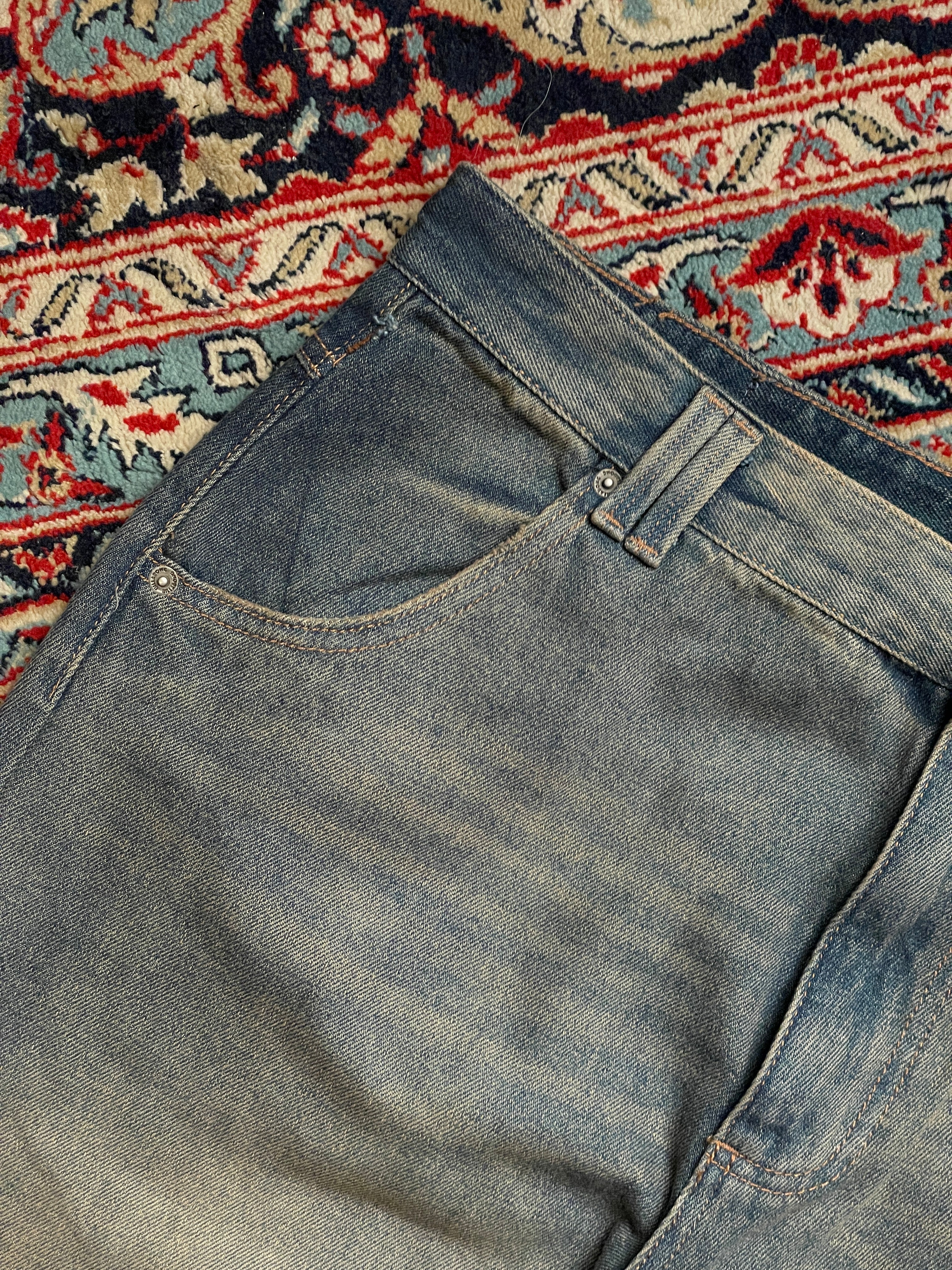 BILLABONG VINTAGE WASH BAGGY FIT JEANS - 34