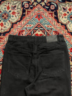 VERO MODA DENIM HIGH WAIST STRAIGHT FIT BLACK JEANS - 26