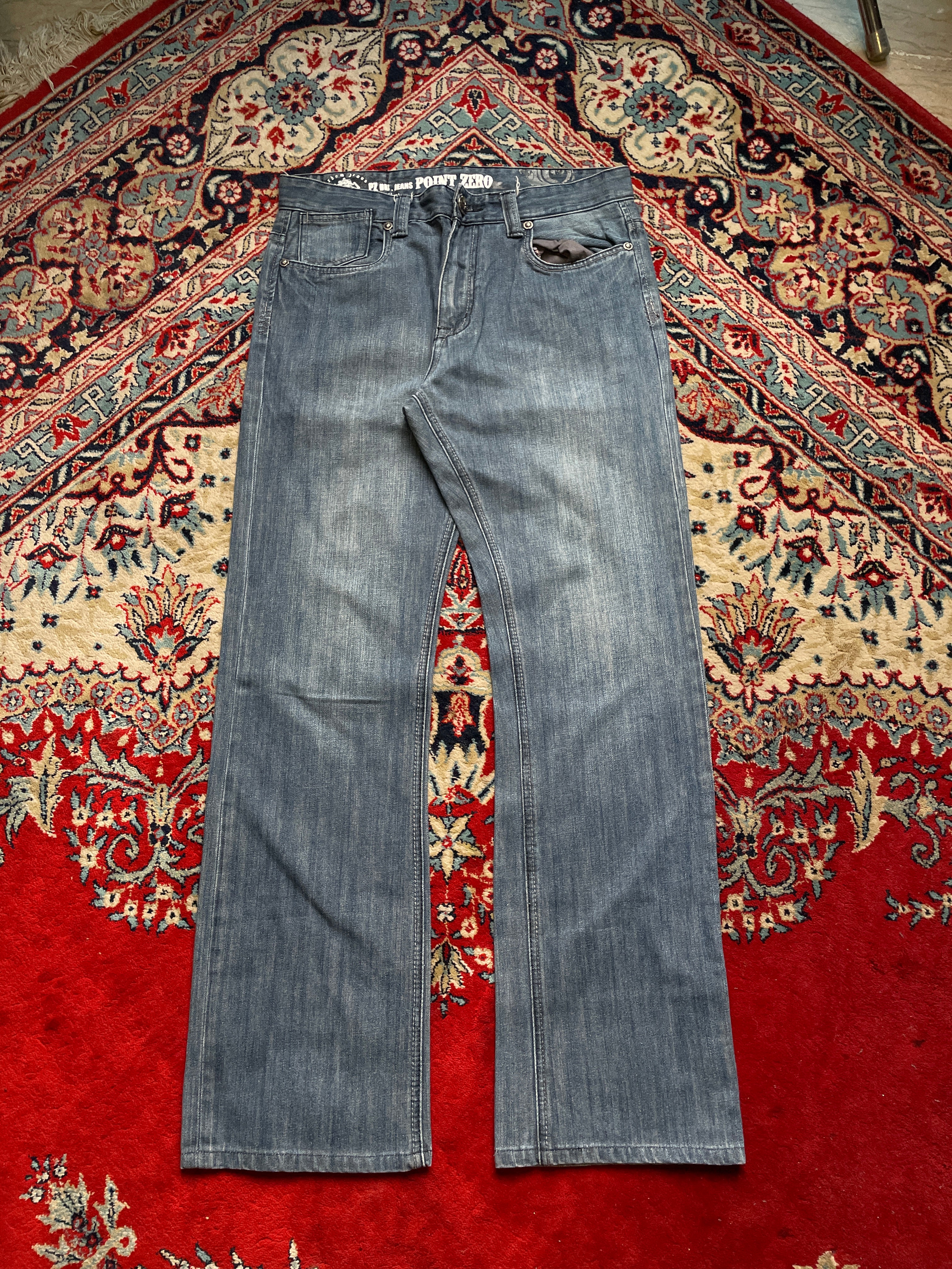 POINT ZERO COLLECTION MEDIUM WASH BOOTCUT JEANS - 32