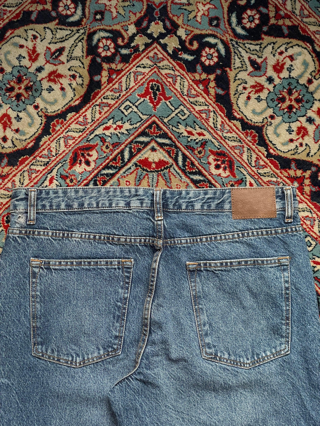 Kiabi Denim Regular Fit Medium Wash Classic Blue JEANS - 34