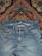 F&F LIGHT WASH RELAXED FIT CASUAL STREETWEAR DENIM JEANS - 32
