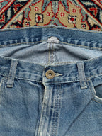F&F LIGHT WASH RELAXED FIT CASUAL STREETWEAR DENIM JEANS - 32