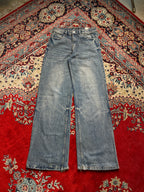 HOUSE LIGHT WASH STREETWEAR DENIM JEANS - 28
