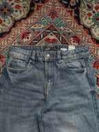 HOUSE LIGHT WASH STREETWEAR DENIM JEANS - 28