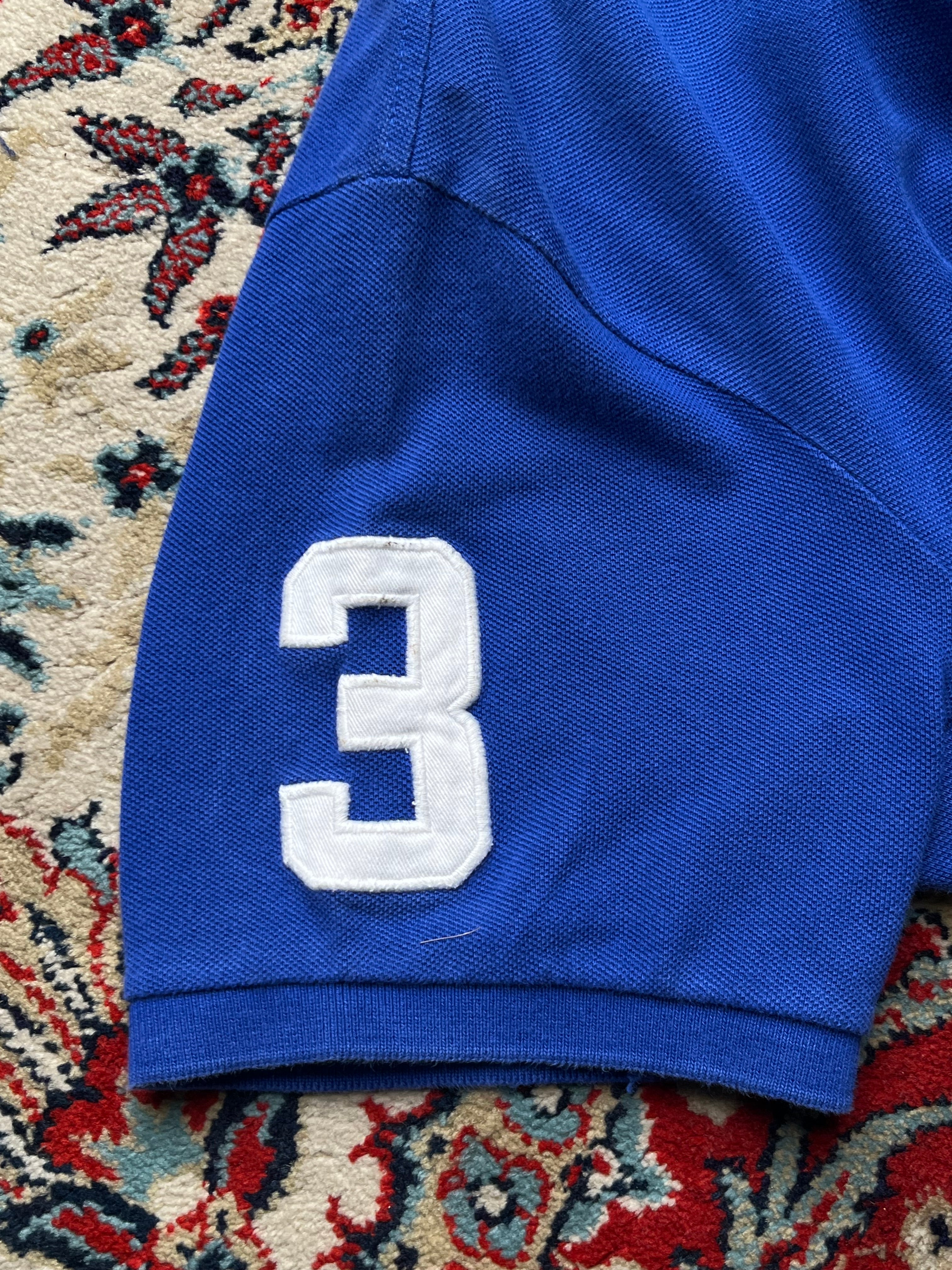 Polo Ralph Lauren Custom Fit Blue Tee - L