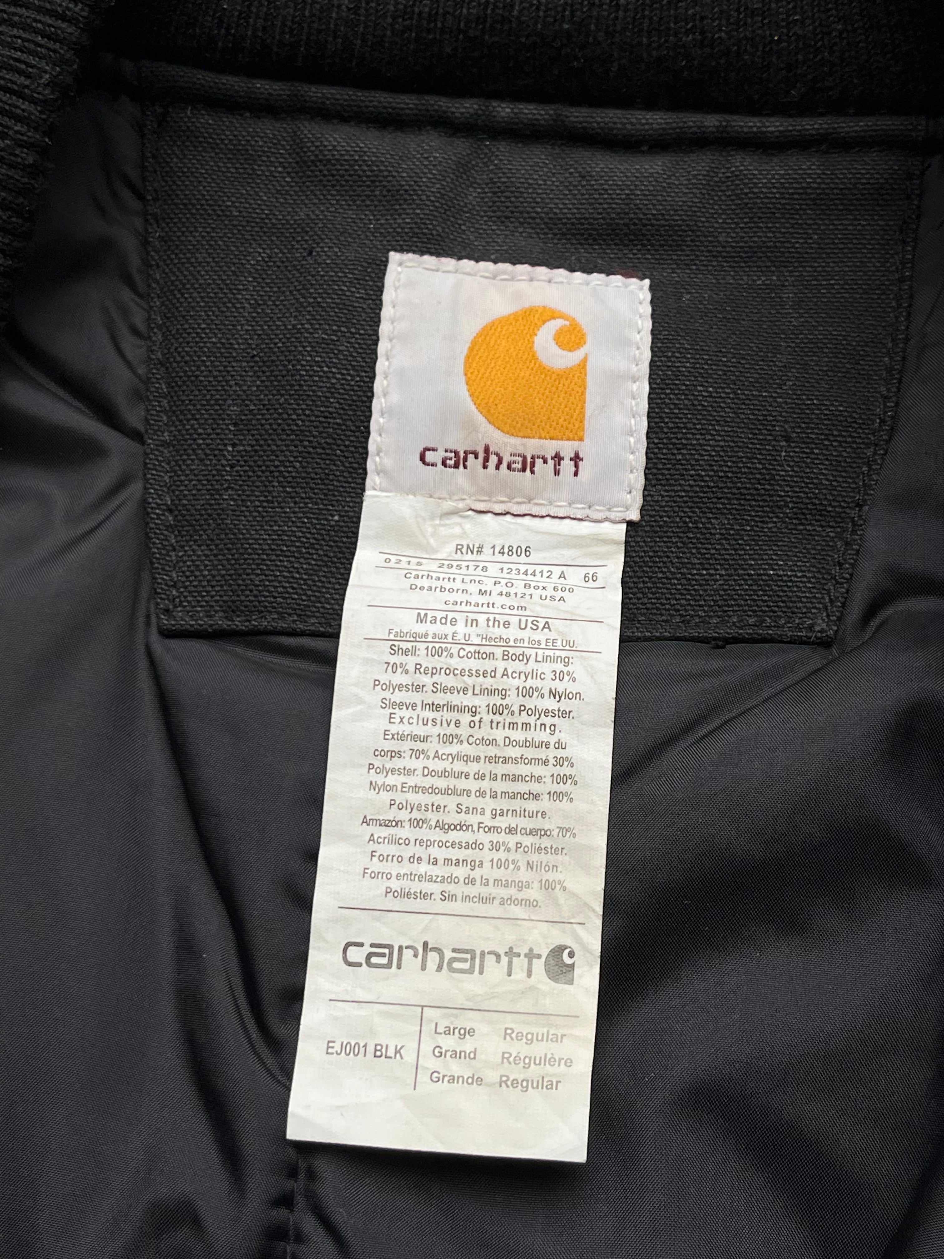 Carhartt V01 EJ001 Vintage Workwear Vest - L