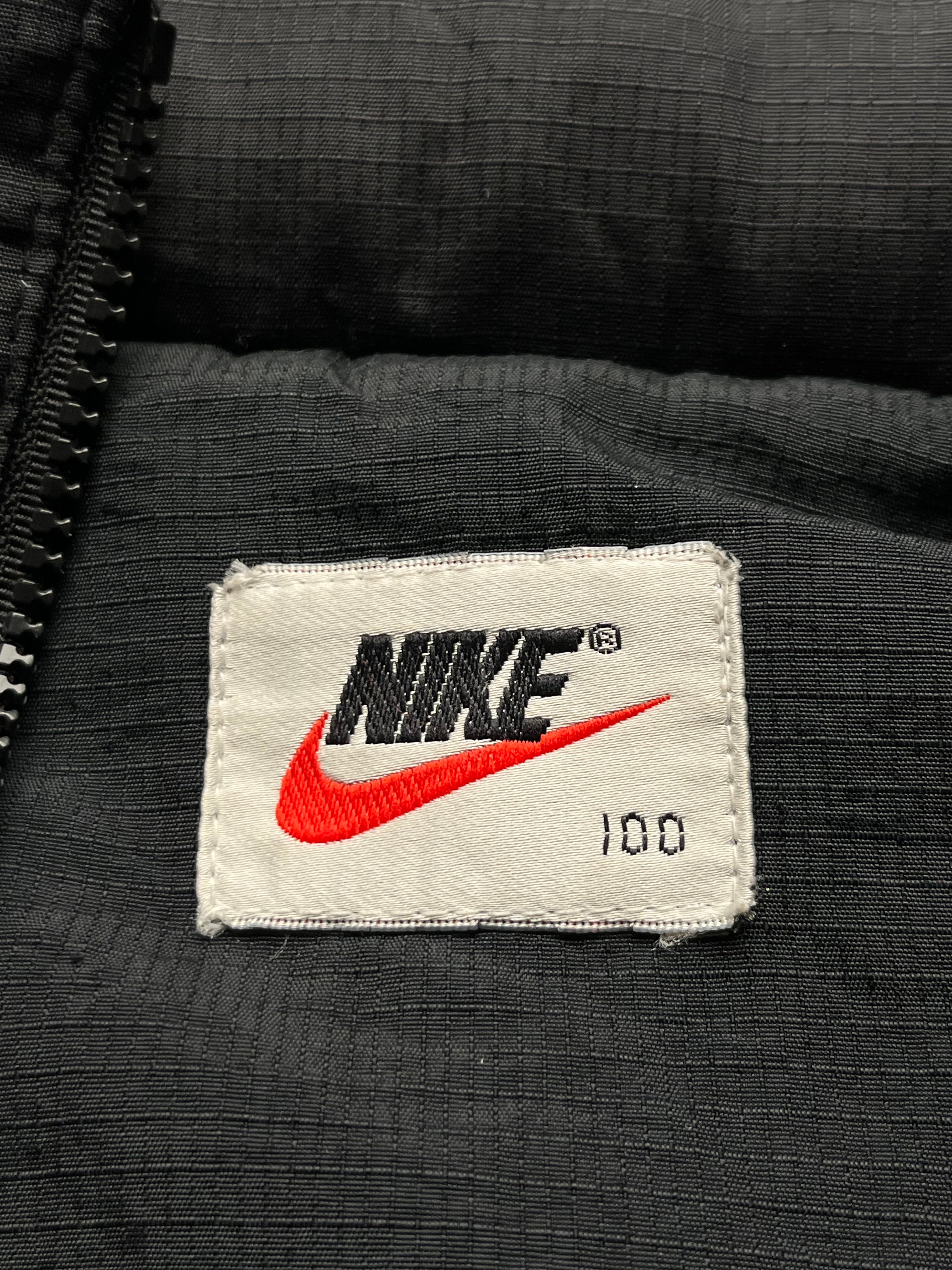 Nike ACG Filled Hooded Black Puffer Vest - L