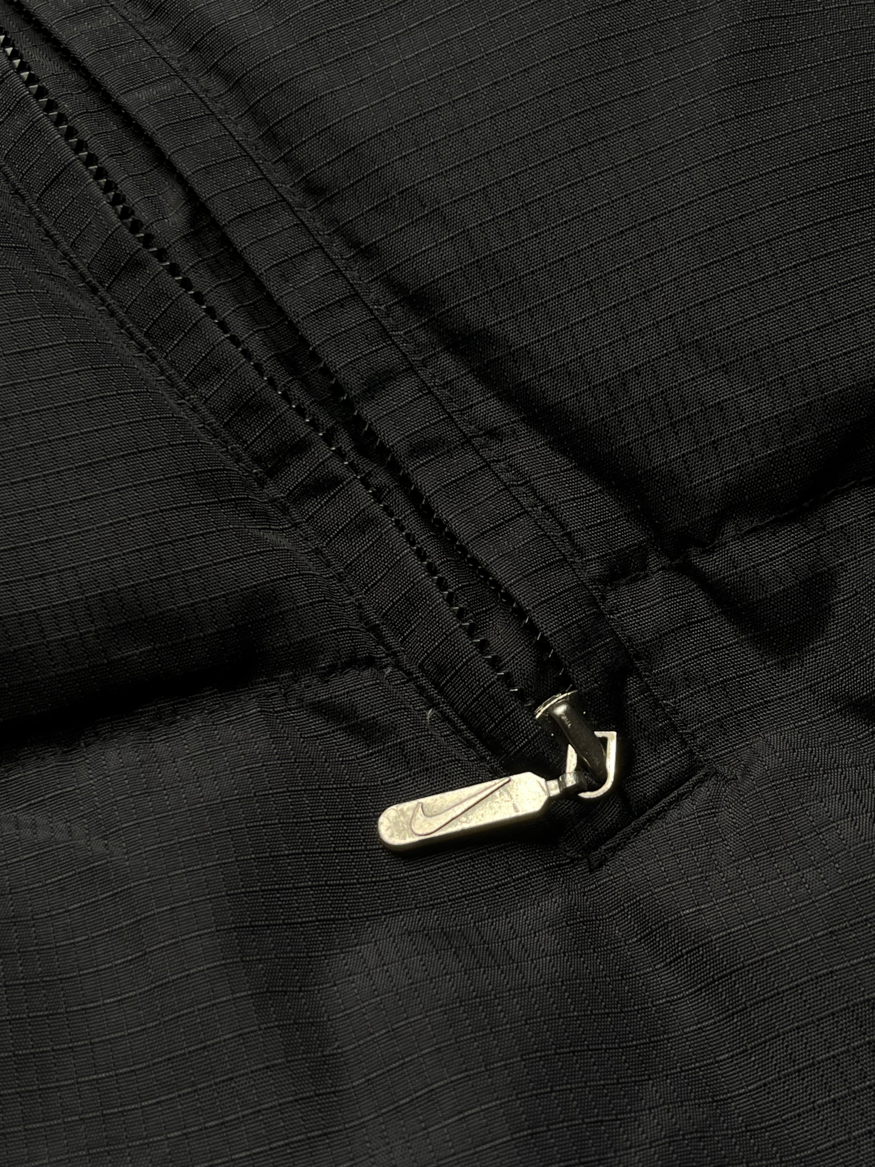 Nike ACG Filled Hooded Black Puffer Vest - L