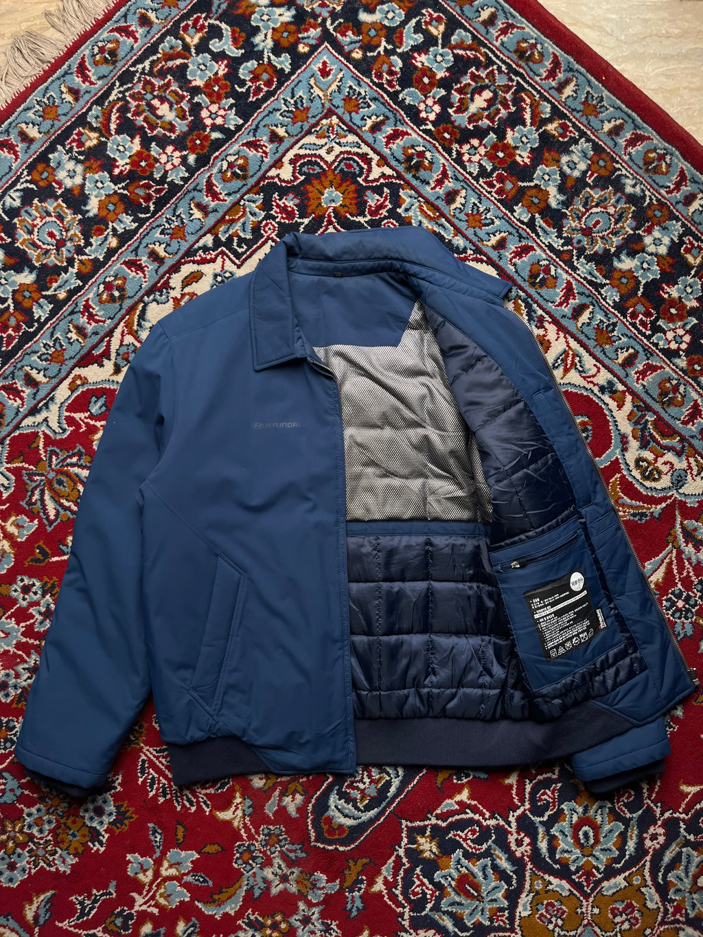 Vintage Hyundai 3M Thinsulate Workwear Puffer Jacket - L