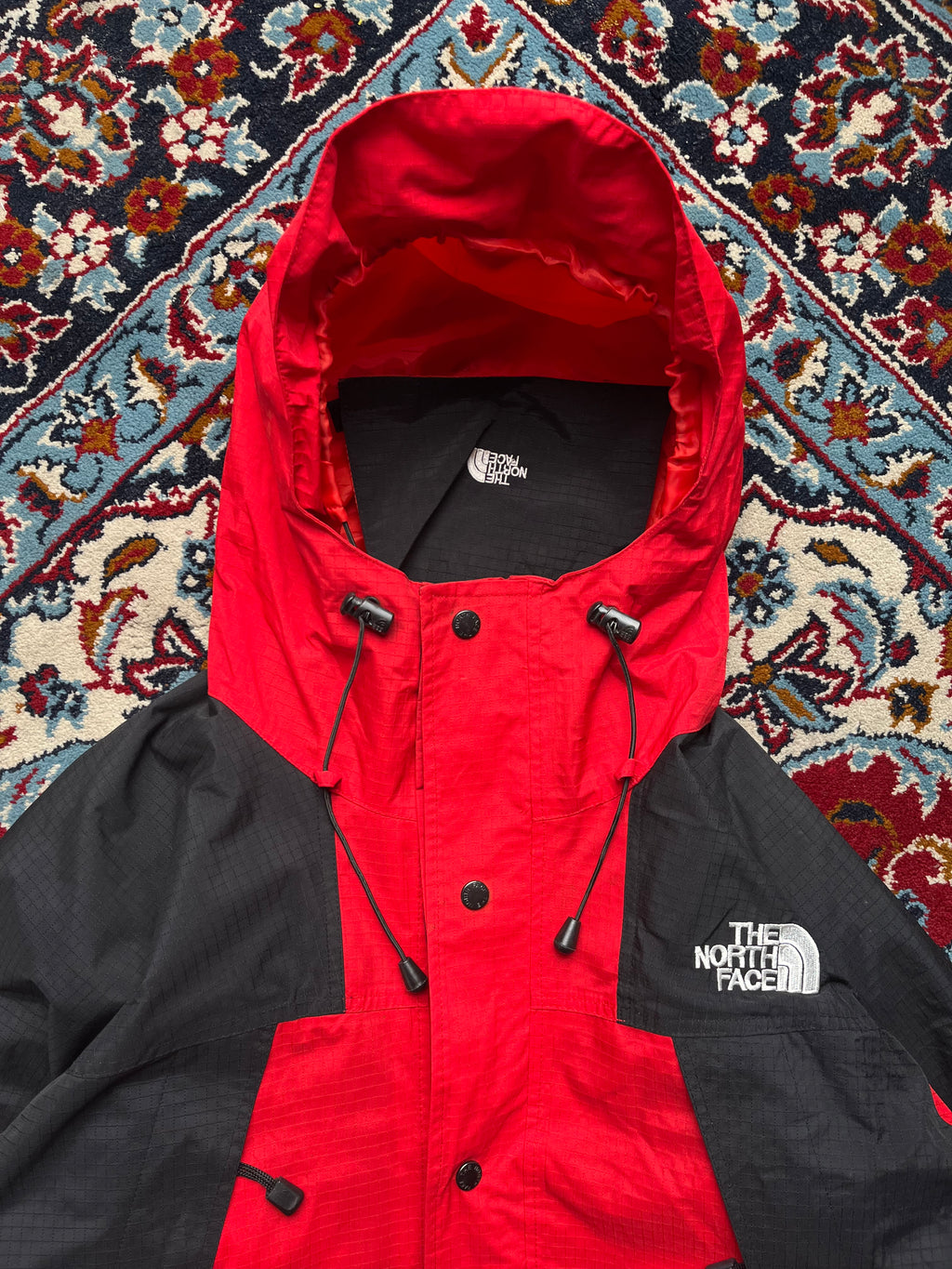 The North Face Vintage Summit Series Gore-Tex Waterproof Hooded Parka Jacket - XL