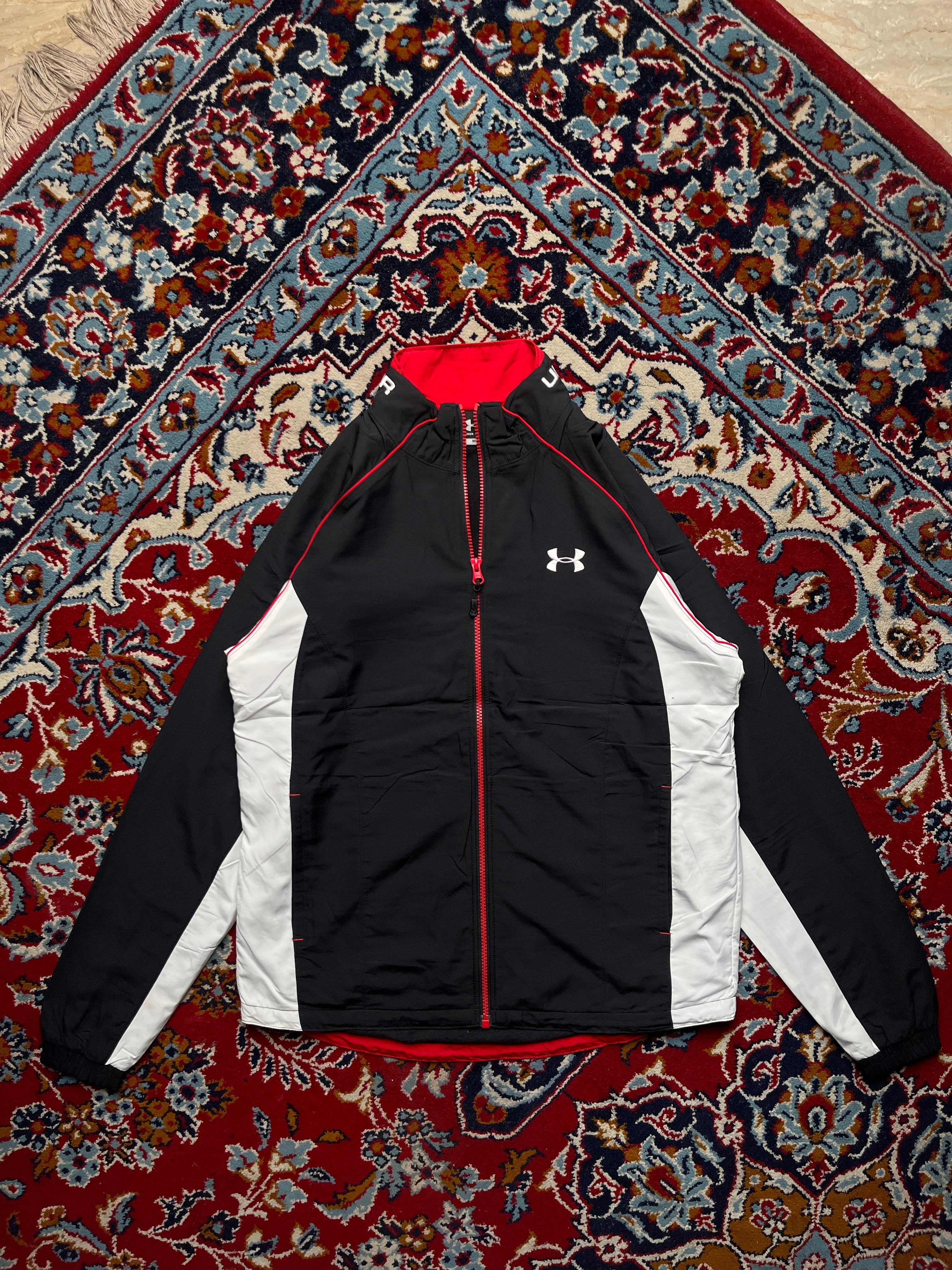 Under Armour Full Zip Athletic Windbreaker Track Jacket - M