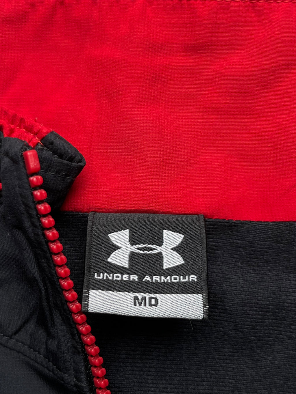 Under Armour Full Zip Athletic Windbreaker Track Jacket - M