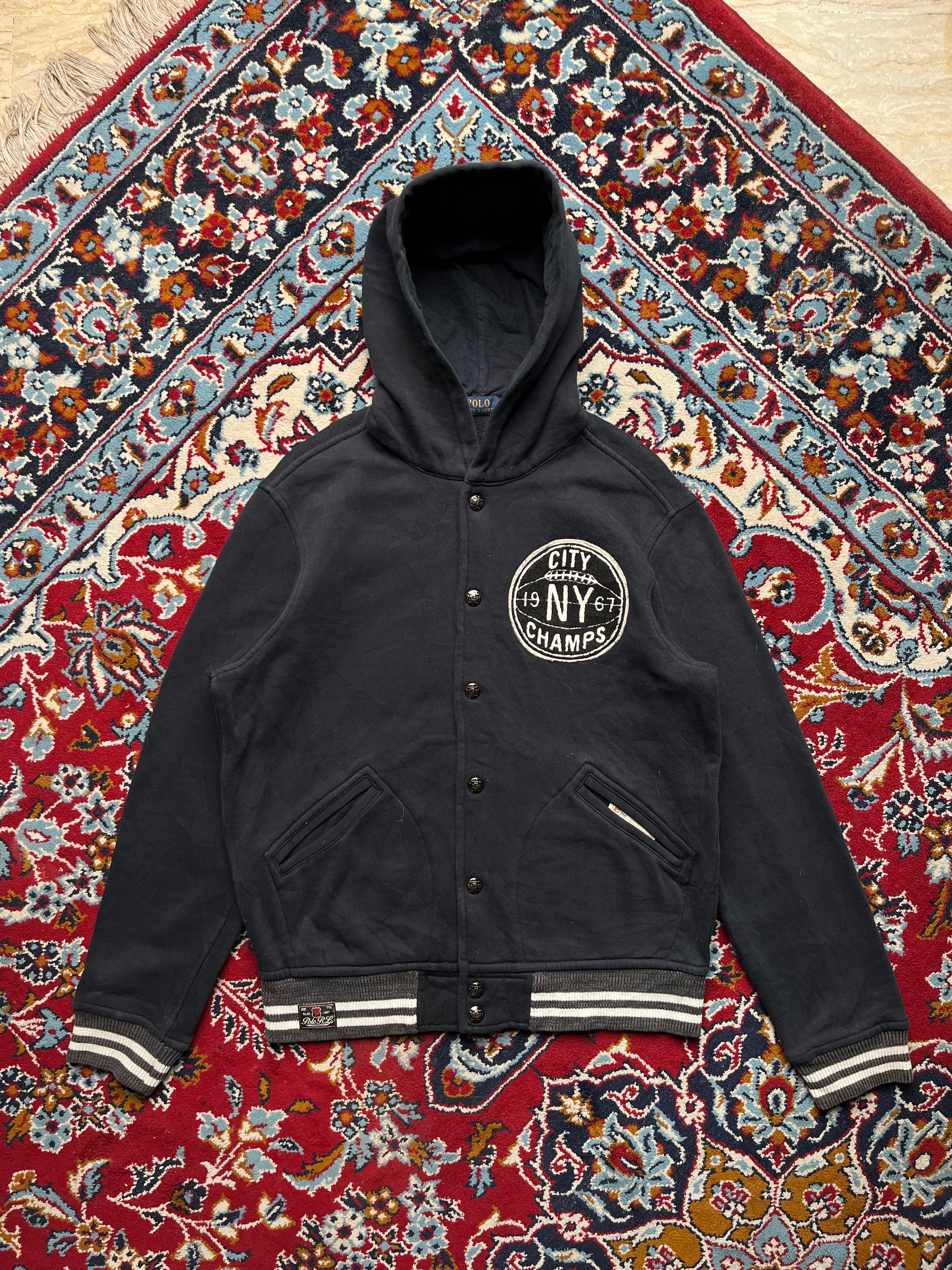 Polo Ralph Lauren Brooklyn City NY Champs Varsity Jacket - XL
