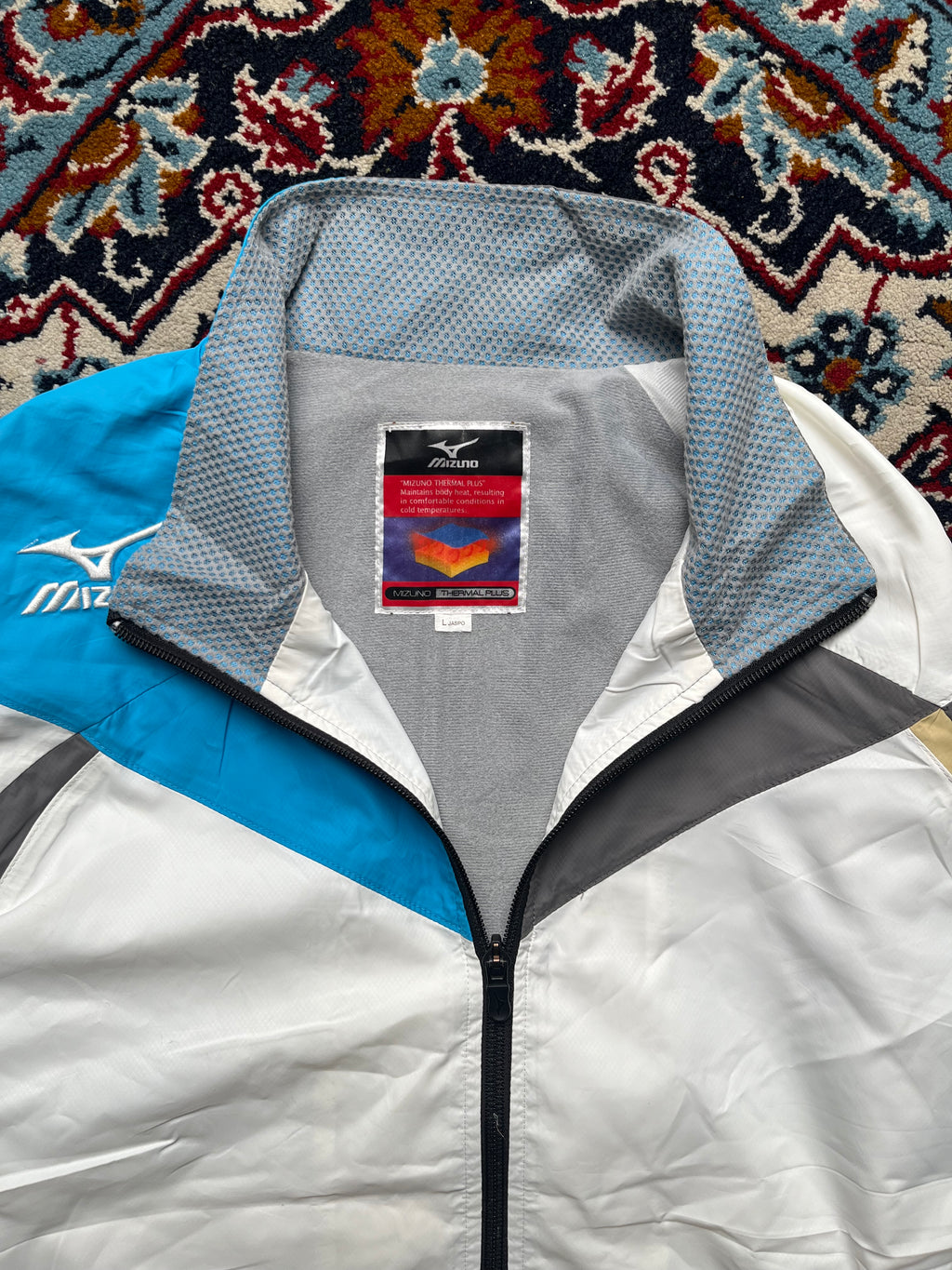 Mizuno Thermal Plus Colorblock Sportswear Track Jacket - M
