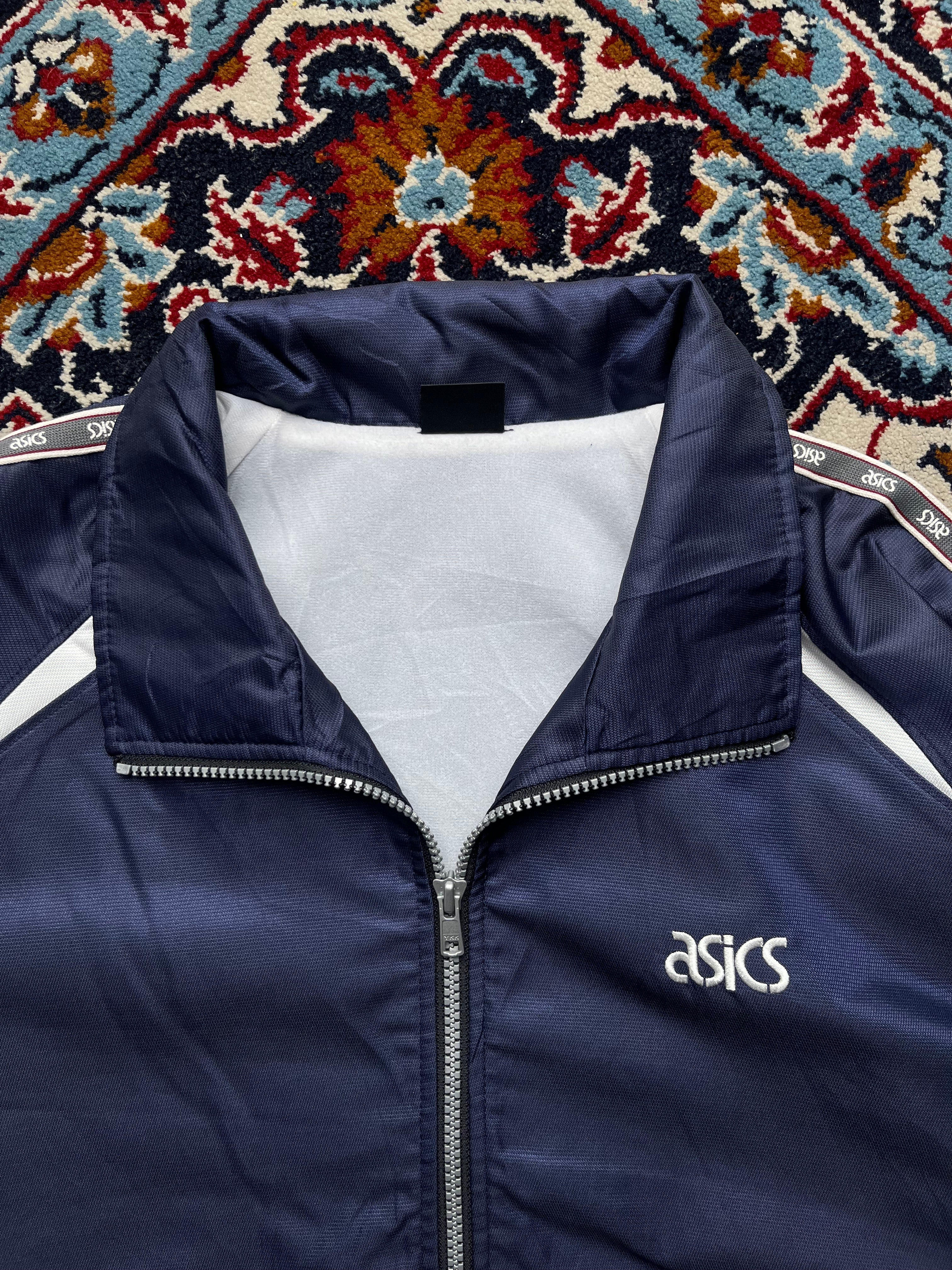 Vintage ASICS Full Zip Track Jacket - M