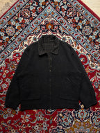 WINDY CLUB Vintage Reversible Grid Check Wool Blend JACKET - M