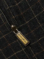 WINDY CLUB Vintage Reversible Grid Check Wool Blend JACKET - M