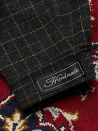 WINDY CLUB Vintage Reversible Grid Check Wool Blend JACKET - M