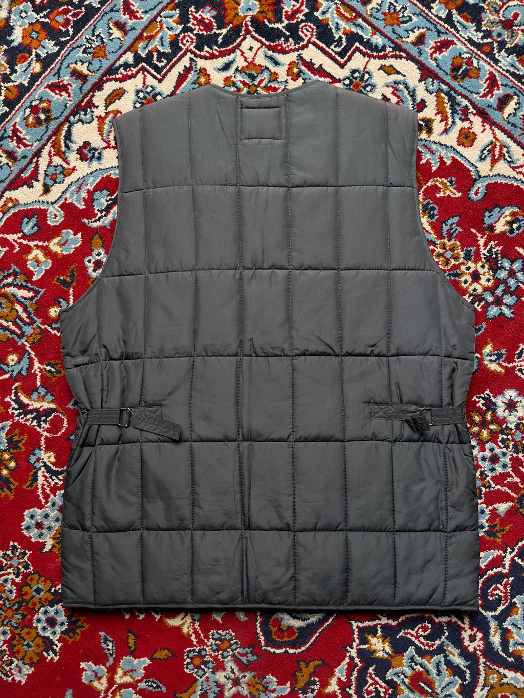 DUZEH Work Urban Classic Quilted Multi-Pocket Utility Fishing VEST - L