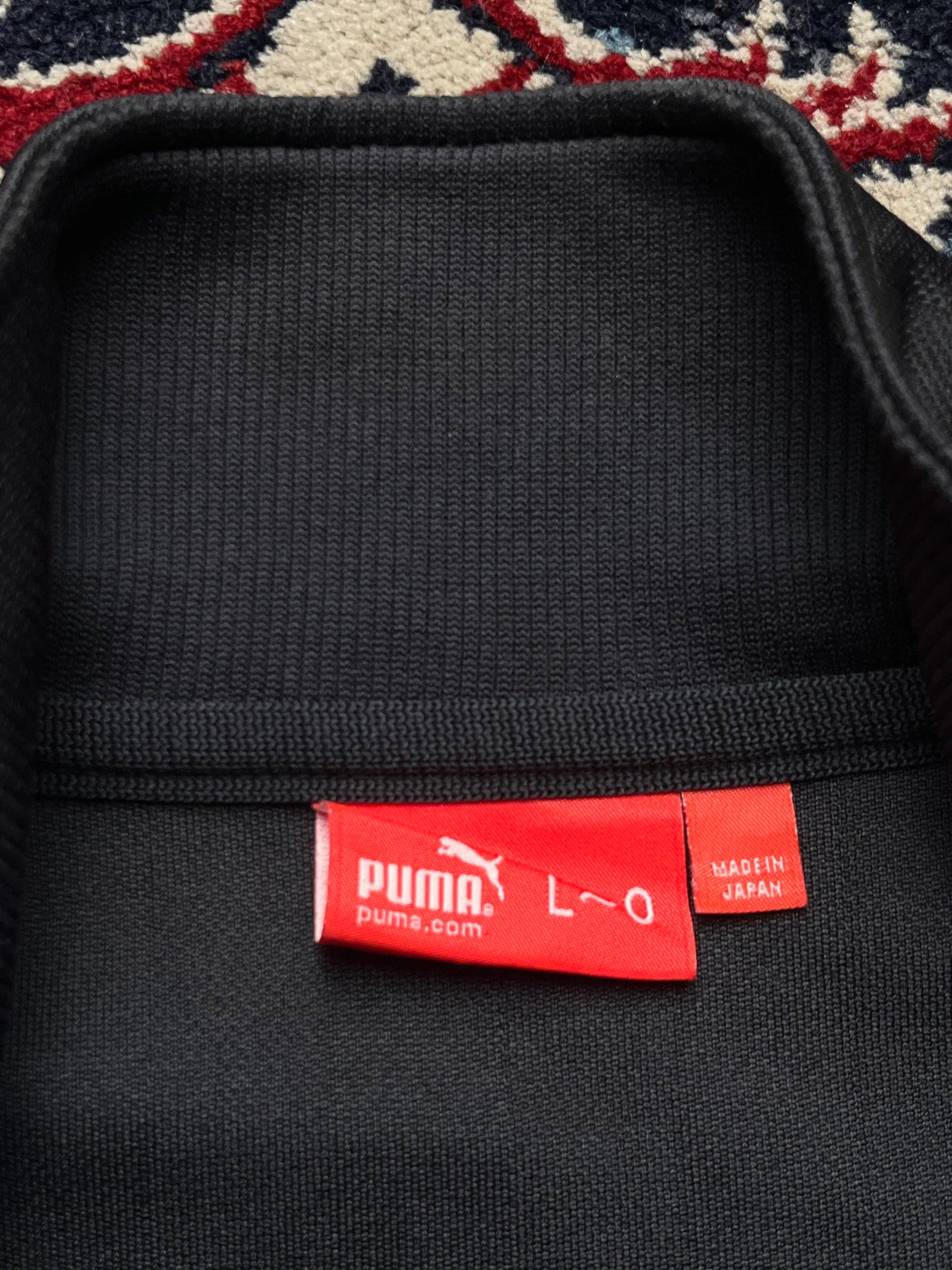Vintage PUMA Shadow Stripe TRACK JACKET - L