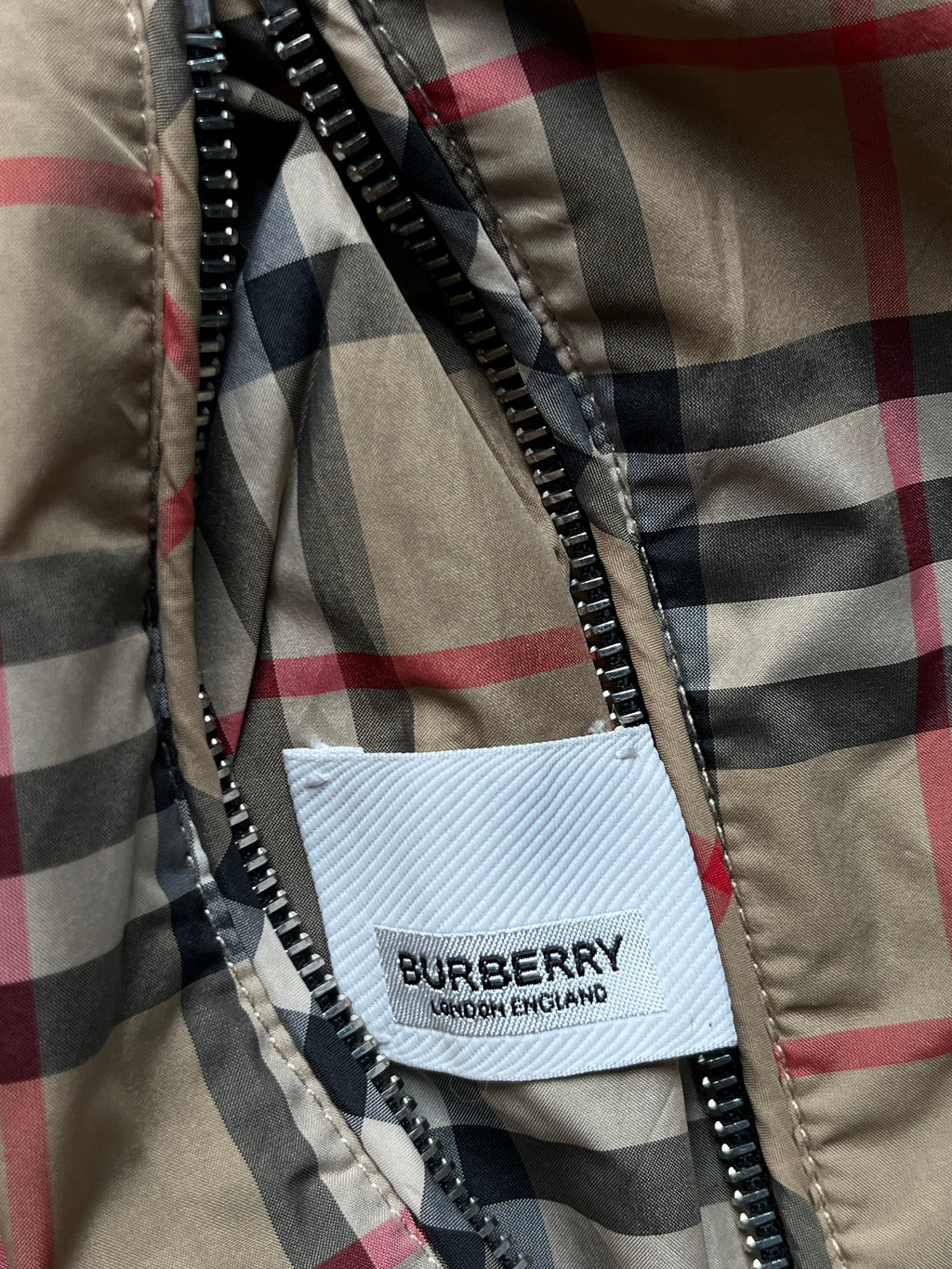 Burberry Vintage Check Reversible Hooded Jacket - M