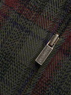 Vintage Weekend Reversible Plaid Suede Harrington Bomber Jacket - L