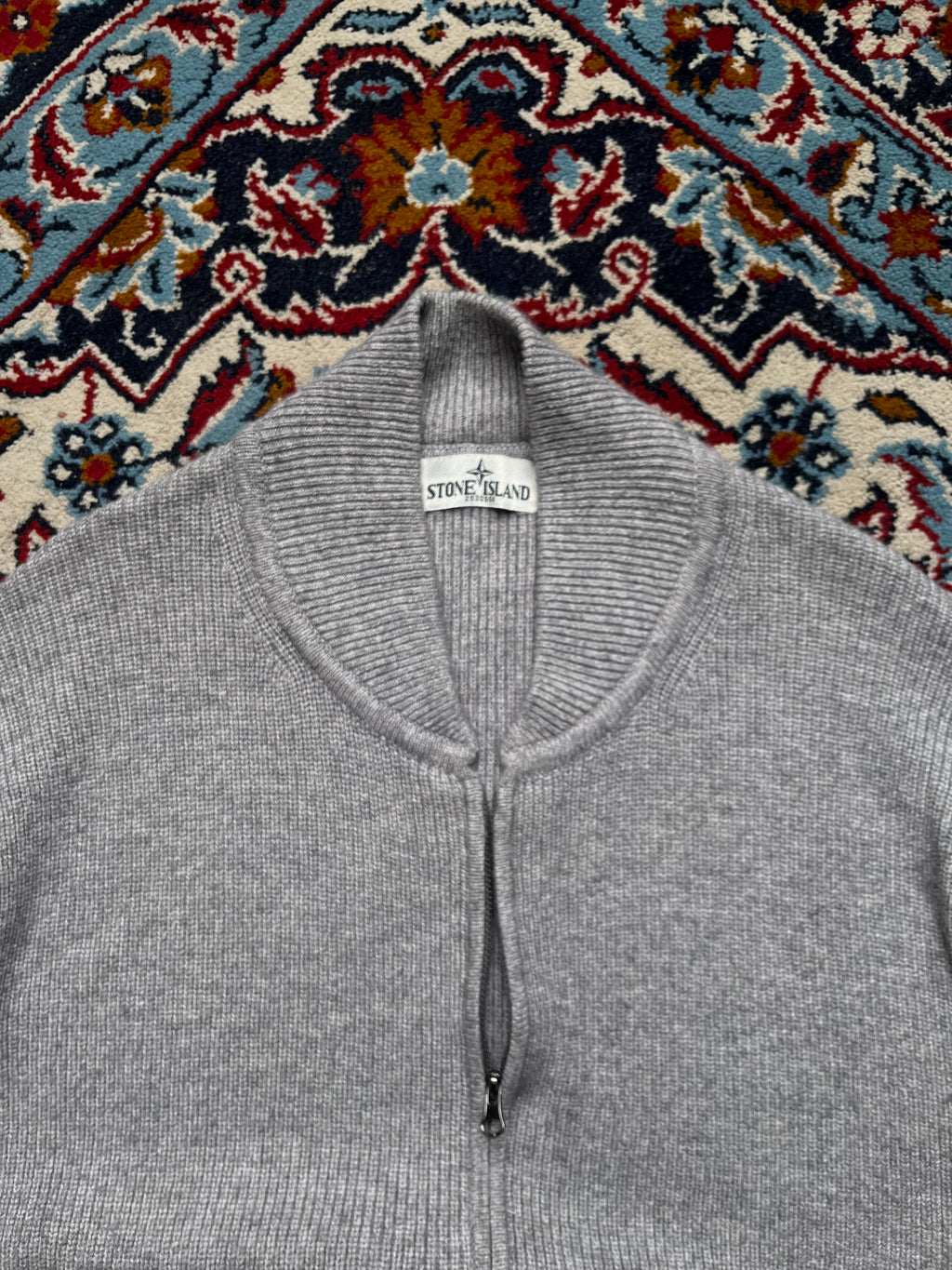 Stone Island Full Zip Knit Cardigan Sweater (REP) - L