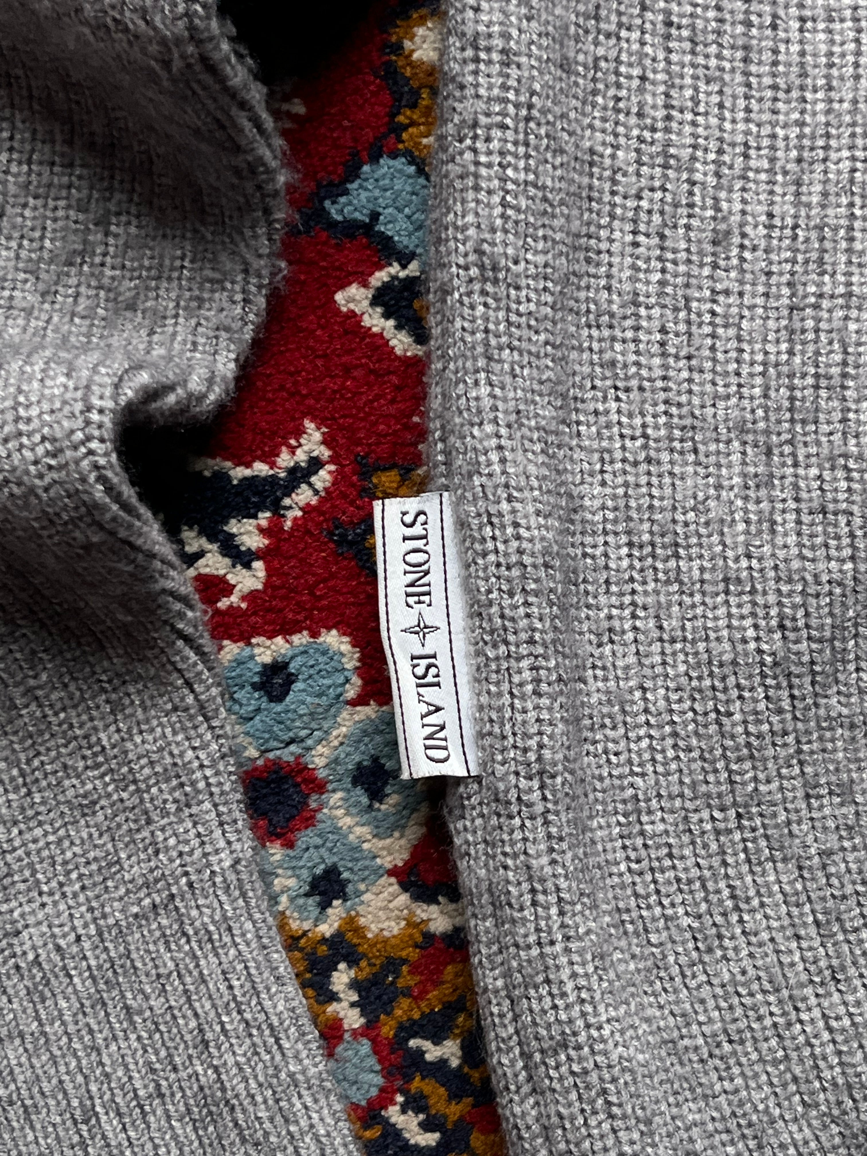 Stone Island Full Zip Knit Cardigan Sweater (REP) - L