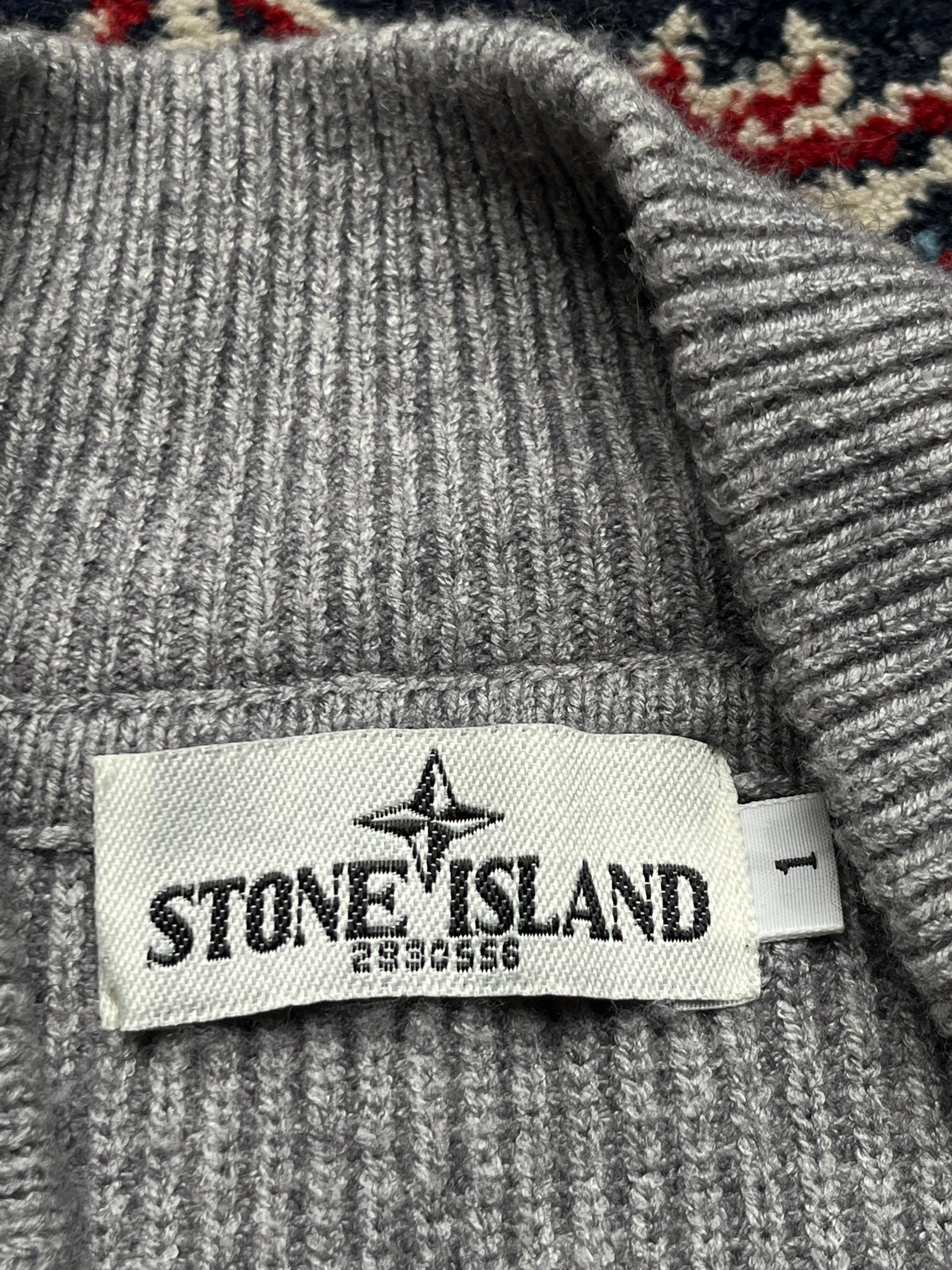 Stone Island Full Zip Knit Cardigan Sweater (REP) - L