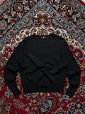 UNIQLO Black Wool Crew Neck KnitED Sweater - M