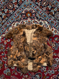 Vintage CAT Fur Vest -  M