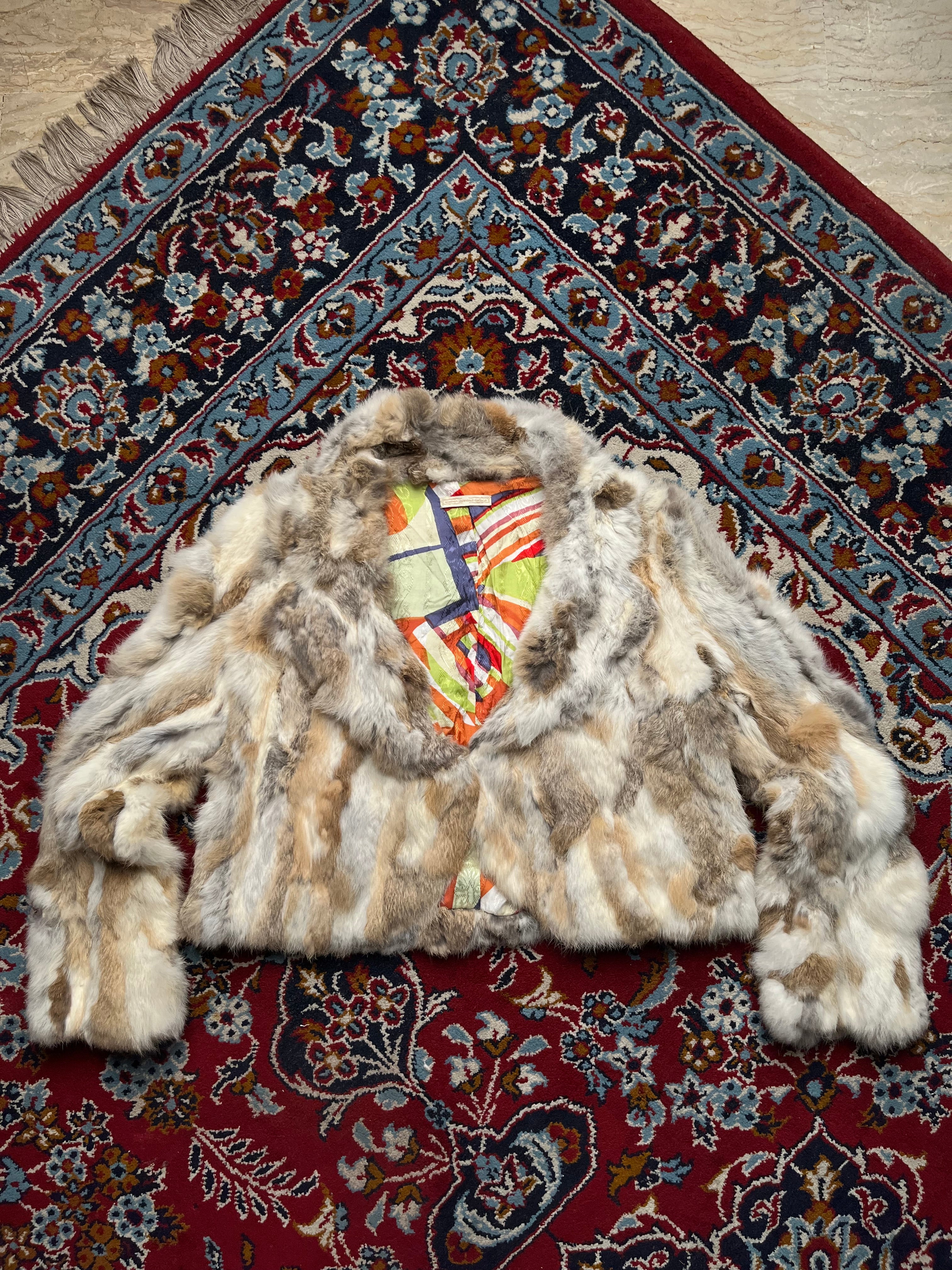 Another Important Culture Rabbit Fur Jacket - M