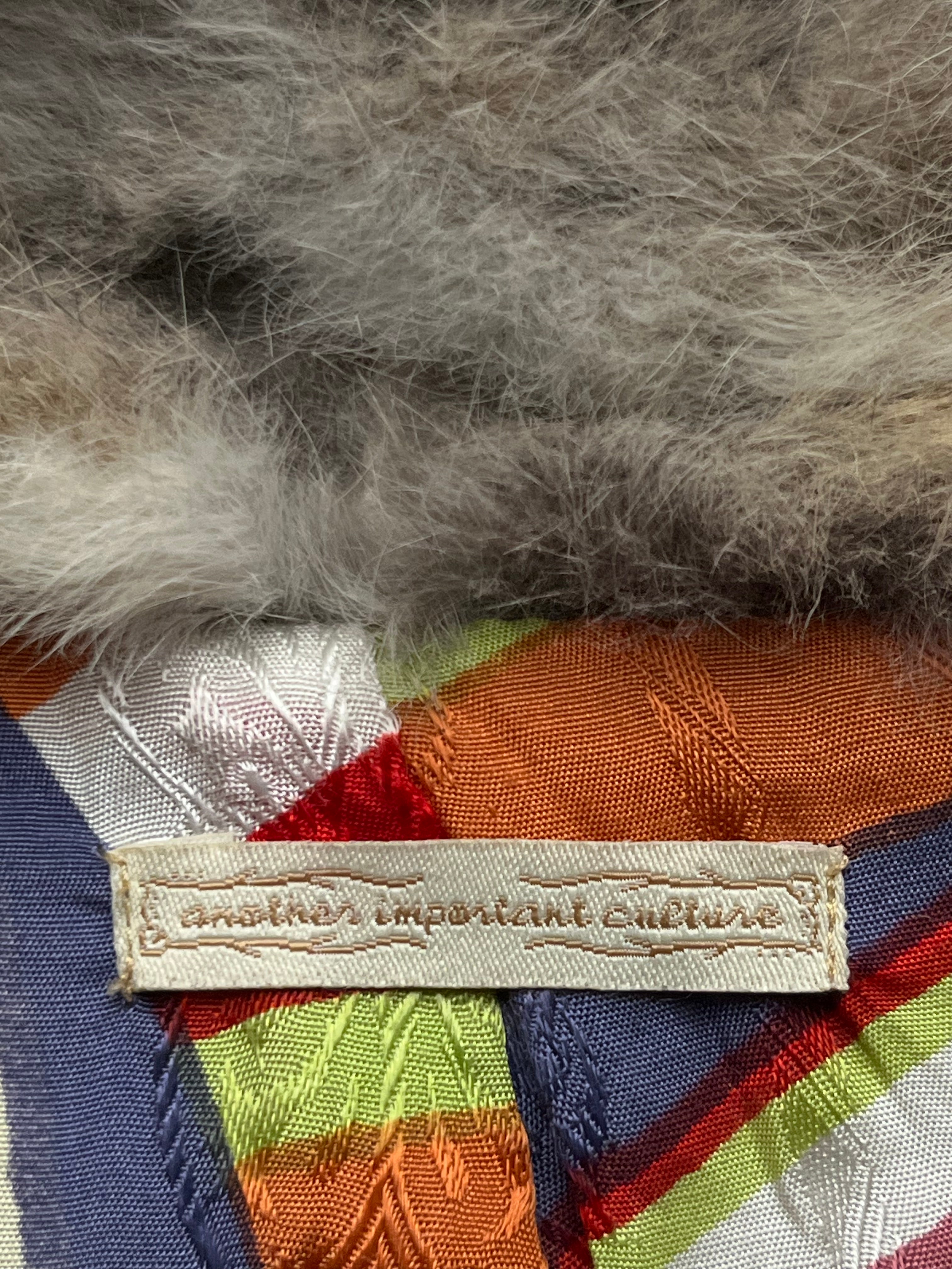 Another Important Culture Rabbit Fur Jacket - M
