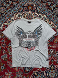 Vintage N&D Hardy Wings Graphic Grey Tee - M