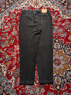 Vintage Levi's 550 Relaxed Fit Black Washed Heavyweight JEANS - 36