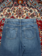 Lucky Brand High Rise Wide Fit Medium Washed JEANS - 32