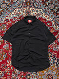 CONVERSE ALL STAR BLACK Linen BUTTON DOWN SHIRT - XL